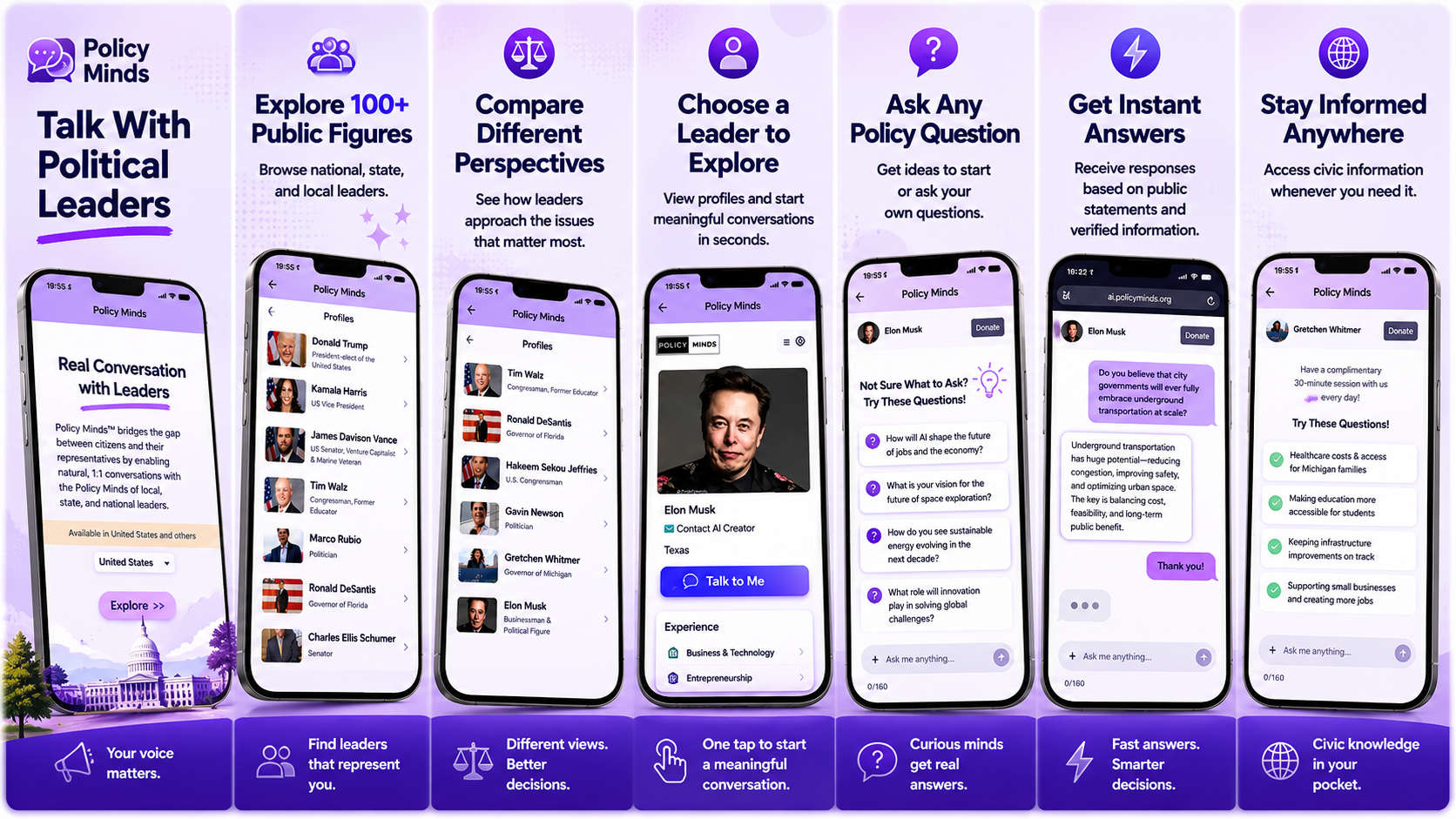 PolicyMinds App Store Pack